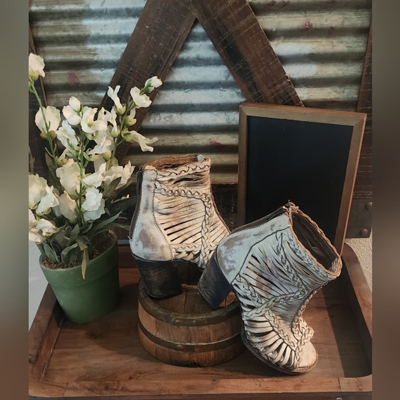 Freebird by Steven Leather Booties - Picture 4 of 11